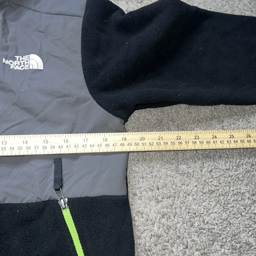 The North Face Mens M 95 Retro Denali Heavy Fleece Jacket Modine Grau Black